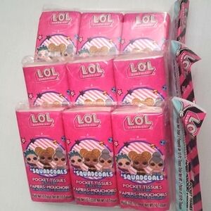 L.O.L Surprise! Pocket Tissues-3 (3 packs)